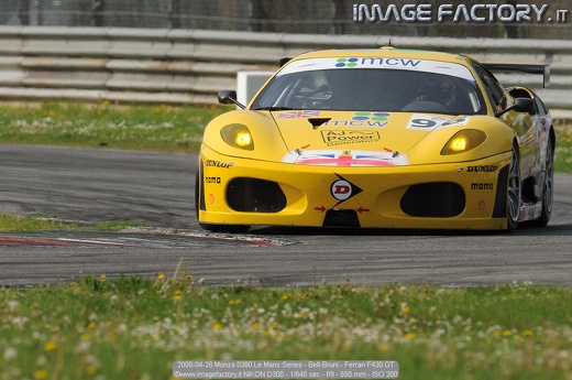 2008-04-26 Monza 0380 Le Mans Series - Bell-Bruni - Ferrari F430 GT